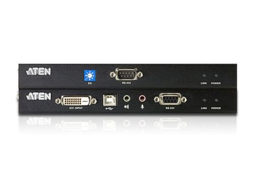 ATEN EXTENSOR KVM CAT 5 DVI USB (1024 X 768 A 60M) (CE600-AT-G)(CP5) (3)