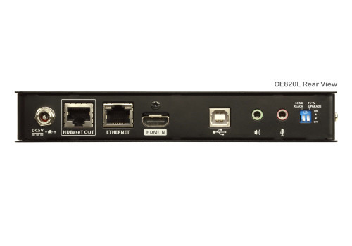ATEN EXTENSOR KVM HDBASET™ 2.0 HDMI USB (UNIDAD REMOTA) 4K A 100M SIN ETHERNET (CE820R-ATA-G) (2)