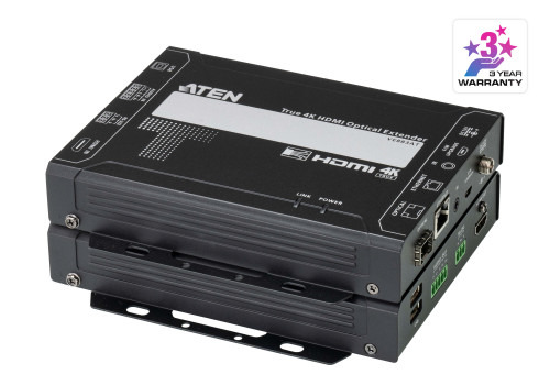 ATEN Extensor óptico HDMI True 4K (4K@300m (K1, MM) / 10km (K2, SM)) (1)