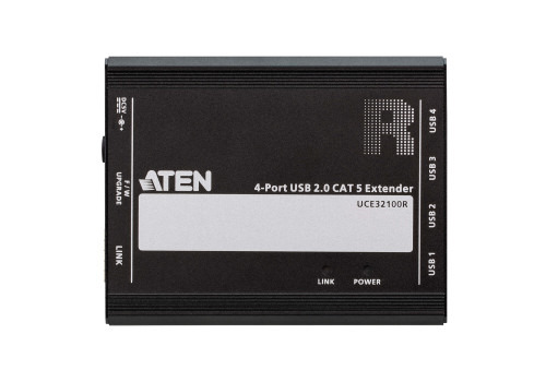 ATEN Extensor USB 2.0 por Cat 5 con hub de cuatro puertos (hasta 100 m) (4)
