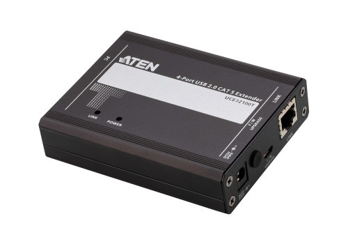 ATEN Extensor USB 2.0 por Cat 5 con hub de cuatro puertos (hasta 100 m) (5)