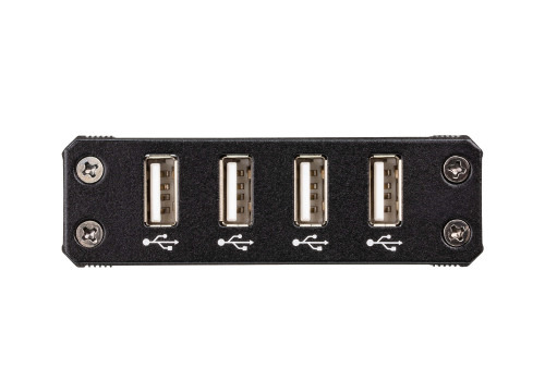 ATEN Extensor USB 2.0 por Cat 5 con hub de cuatro puertos (hasta 100 m) (3)