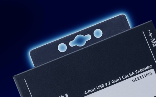 ATEN EXTENSOR USB 3.0 POR CAT 6A DE CUATRO PUERTOS (HASTA 100 M) (UCE33100-AT-B) (CP5) (6)