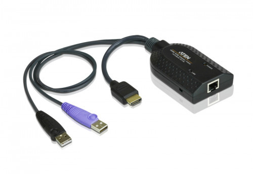 Aten KA7168 cable para video, teclado y ratón (kvm) Negro (1)