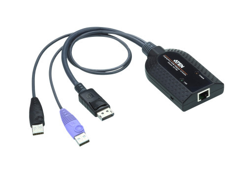 Aten KA7189 cable para video, teclado y ratón (kvm) 0,5 m Negro (1)