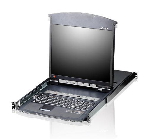 Aten KL1508AN-AXA-2XK06UG 8 Port RJ45 KVM & Dual rail