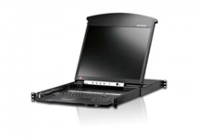 Aten KL1516Ai interruptor KVM Montaje en rack Negro