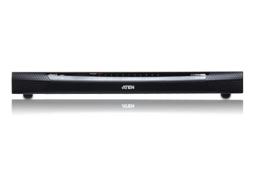 Aten KN2124VA-AX-G interruptor KVM Montaje en rack Negro, Gris