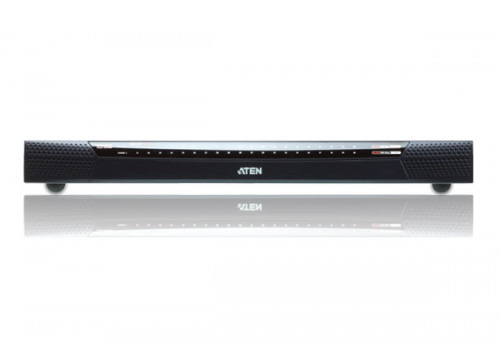 Aten KN2140VA-AX-G interruptor KVM Montaje en rack Negro, Gris (1)