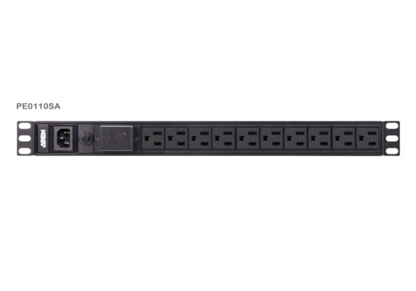 Aten PE0110SG-AT-G 1U 10A 10Port Basic PDU