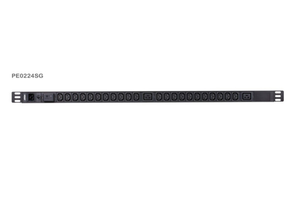 Aten PE0224SG-AT-G 24-Outlet 0U Basic PDU with