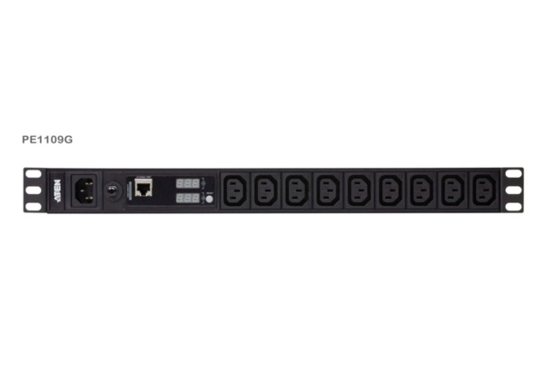 Aten PE1109G-AT-G 9-Outlet 1U PDU with Current