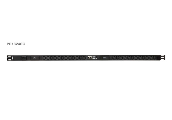 Aten PE1324SG-AT 24-Outlet 0U PDU with Current
