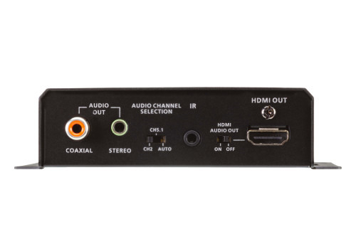 ATEN Receptor HDMI HDBaseT con desincrustador de audio / PoH bidireccional (4K a 100 m) (HDBaseT Class A) (compatible con PoH PS (2)