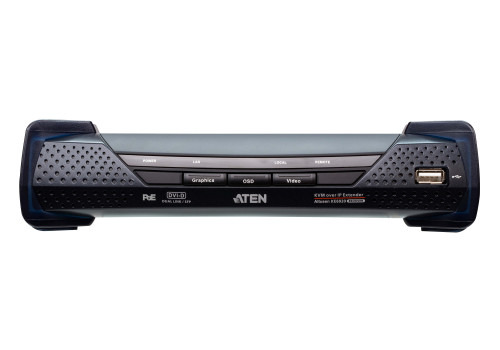Aten Receptor KVM por IP DVI-D dual link 2K con SFP dual y PoE (3)
