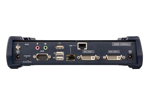 ATEN Receptor KVM por IP DVI-I dual display USB (2)