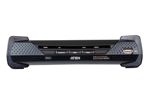 ATEN Receptor KVM por IP DVI-I single display USB (3)