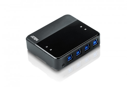 ATEN Switch de periféricos USB 3.2 Gen1 de 4 x 4 puertos (1)