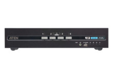 ATEN Switch KVM de seguridad avanzada DisplayPort dual display USB de 4 puertos con CAC (compatible con PSD PP v4.0)