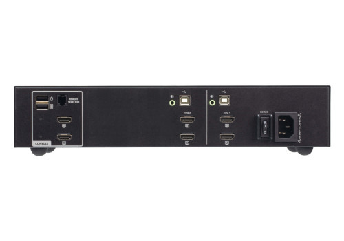 ATEN Switch KVM de seguridad avanzada HDMI dual display USB de 2 puertos (compatible con PSD PP v4.0) (2)