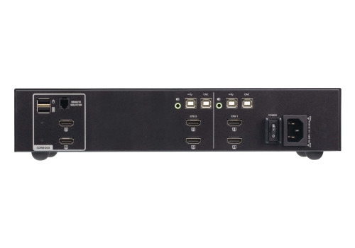 ATEN Switch KVM de seguridad avanzada HDMI dual display USB de 2 puertos con CAC (compatible con PSD PP v4.0) (2)