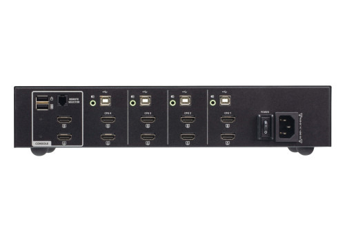 ATEN Switch KVM de seguridad avanzada HDMI dual display USB de 4 puertos (compatible con PSD PP v4.0) (2)