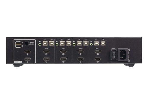 ATEN Switch KVM de seguridad avanzada HDMI dual display USB de 4 puertos con CAC (compatible con PSD PP v4.0) (2)