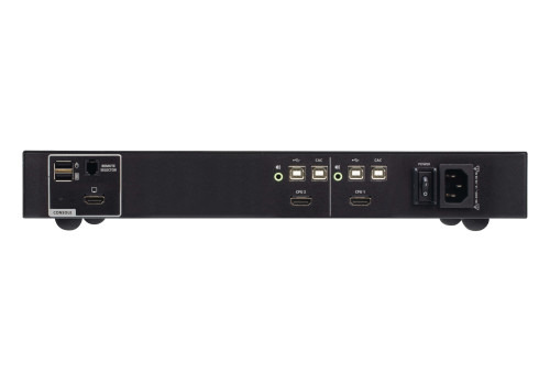 ATEN Switch KVM de seguridad avanzada HDMI USB de 2 puertos con CAC (compatible con PSD PP v4.0) (2)