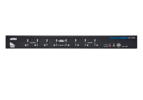 ATEN Switch KVM DVI/Audio dual link USB de 8 puertos (3)
