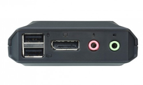 ATEN SWITCH KVM FORMATO CABLE DISPLAYPORT USB DE 2 PUERTOS SELECTOR REMOTO DE PUERTO (CS22DP-AT) (4)