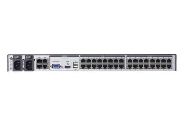 ATEN SWITCH KVM POR IP MULTI-INTERFAZ CAT 5 DE 32 PUERTOS CON ACCESO COMPARTIDO DESDE CONSOLAS LOCAL/REMOTA (KH1508AI-AX-G) (2)