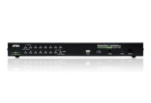 ATEN Switch KVM por IP VGA PS/2-USB de 16 puertos con acceso compartido desde consolas local/remota (3)