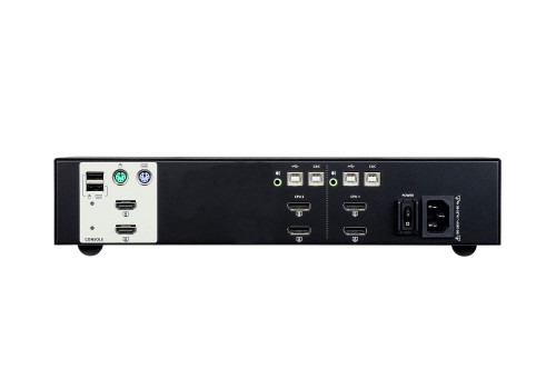 Aten Switch KVM seguro DisplayPort dual display USB de 2 puertos (compatible con PSS PP v3.0) (2)