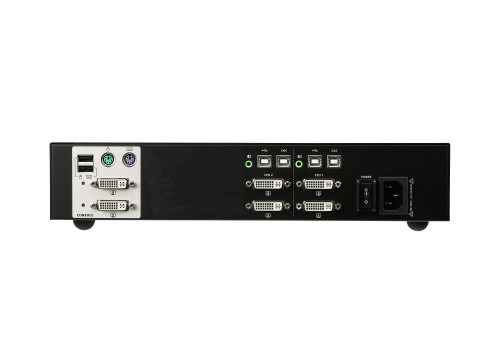 Aten Switch KVM seguro DVI dual display USB de 2 puertos (compatible con PSS PP v3.0) (2)