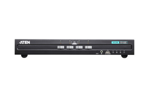 ATEN Switch KVM seguro DVI USB de 4 puertos (compatible con PSS PP v3.0) (1)