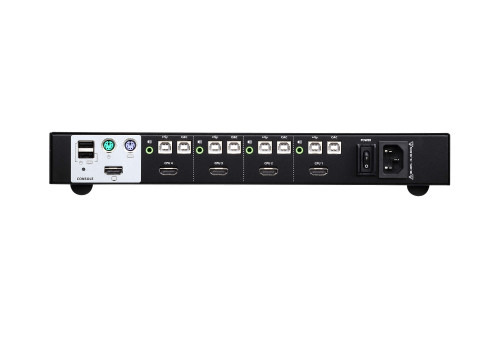 ATEN Switch KVM seguro HDMI USB de 4 puertos (compatible con PSS PP v3.0) (2)