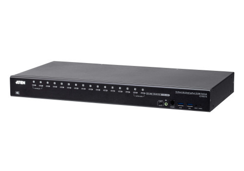 ATEN Switch KVM USB 3.0 4K DisplayPort de 16 puertos