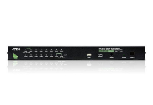 ATEN Switch KVM VGA PS/2-USB de 16 puertos con puerto para conexión en cadena y periféricos USB (3)