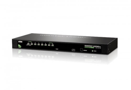 ATEN SWITCH KVM VGA PS/2-USB DE 8 PUERTOS (CS1308-AT-G)(CP3) (1)