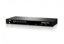 ATEN SWITCH KVM VGA PS/2-USB DE 8 PUERTOS (CS1308-AT-G)(CP3)