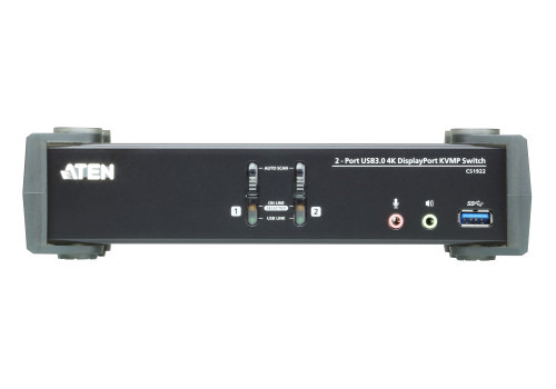 ATEN SWITCH KVMP 2-PORT USB TRUE 4K DISPLAYPORT KVM SWITCH W (2)