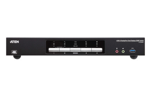 ATEN Switch KVMP™ DisplayPort 4K dual display USB 3.0 de 4 puertos (3)