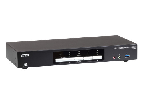 ATEN Switch KVMP™ DisplayPort 4K dual display USB 3.0 de 4 puertos (4)