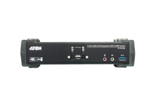 ATEN Switch KVMP™ DisplayPort 4K MST USB 3.0 de 2 puertos (cables incluidos) (3)