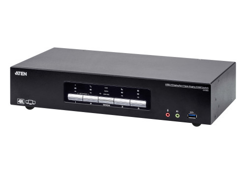 ATEN Switch KVMP™ DisplayPort 4K triple display USB 3.0 de 4 puertos (1)