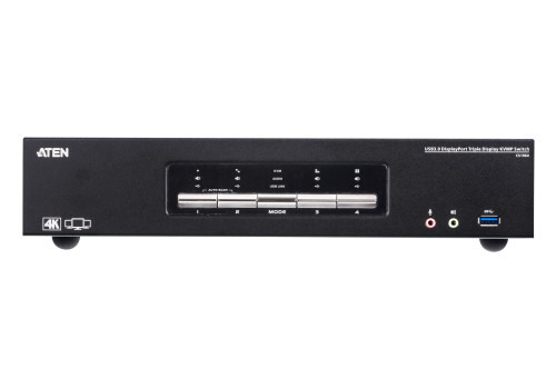 ATEN Switch KVMP™ DisplayPort 4K triple display USB 3.0 de 4 puertos (3)