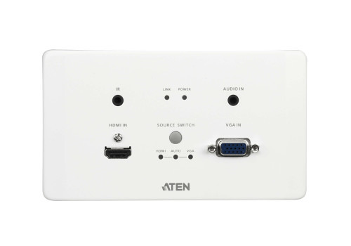 ATEN Transmisor encastrable (EU) HDMI y VGA HDBaseT con embellecedor / POH (4K a 100 m) (HDBaseT Clase A) (6)