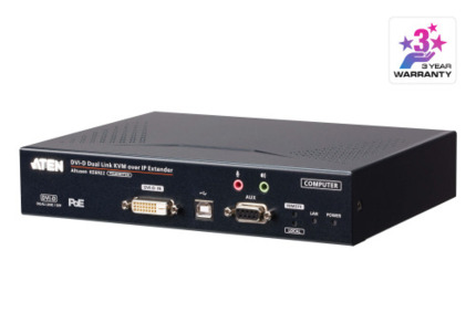 Comprar Aten Transmisor KVM por IP DVI-D dual link 2K con SFP dual y PoE