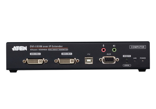 ATEN Transmisor KVM por IP DVI-I dual display USB (3)