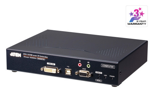 ATEN Transmisor KVM por IP DVI-I single display USB (1)